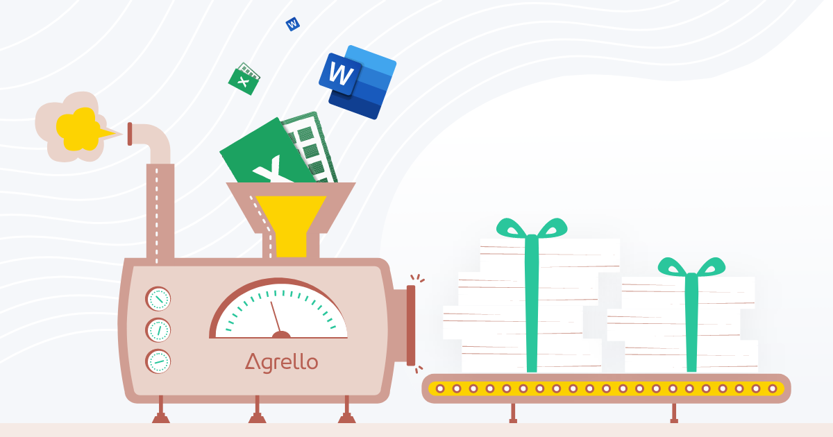 Bulk create documents from the template