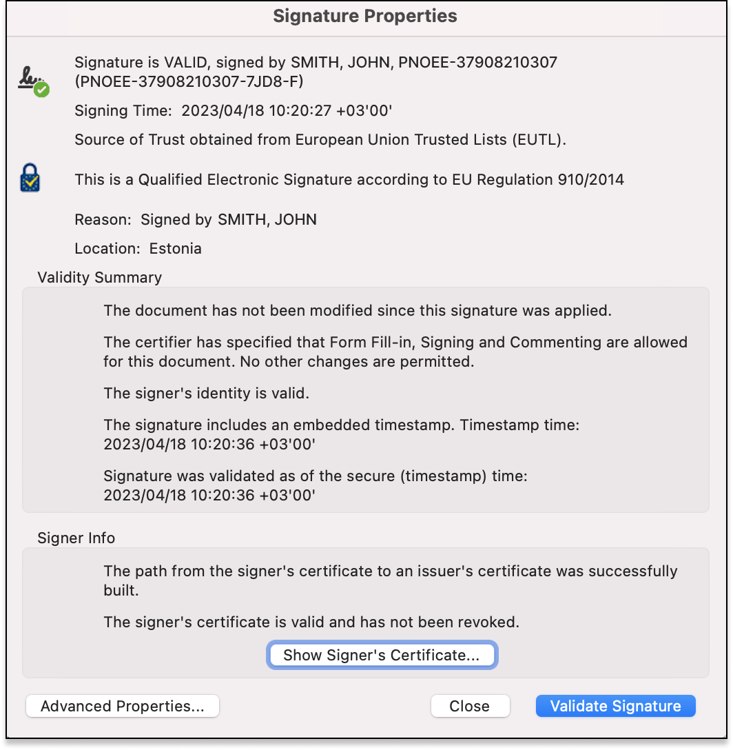 allkirja sertifikaadi