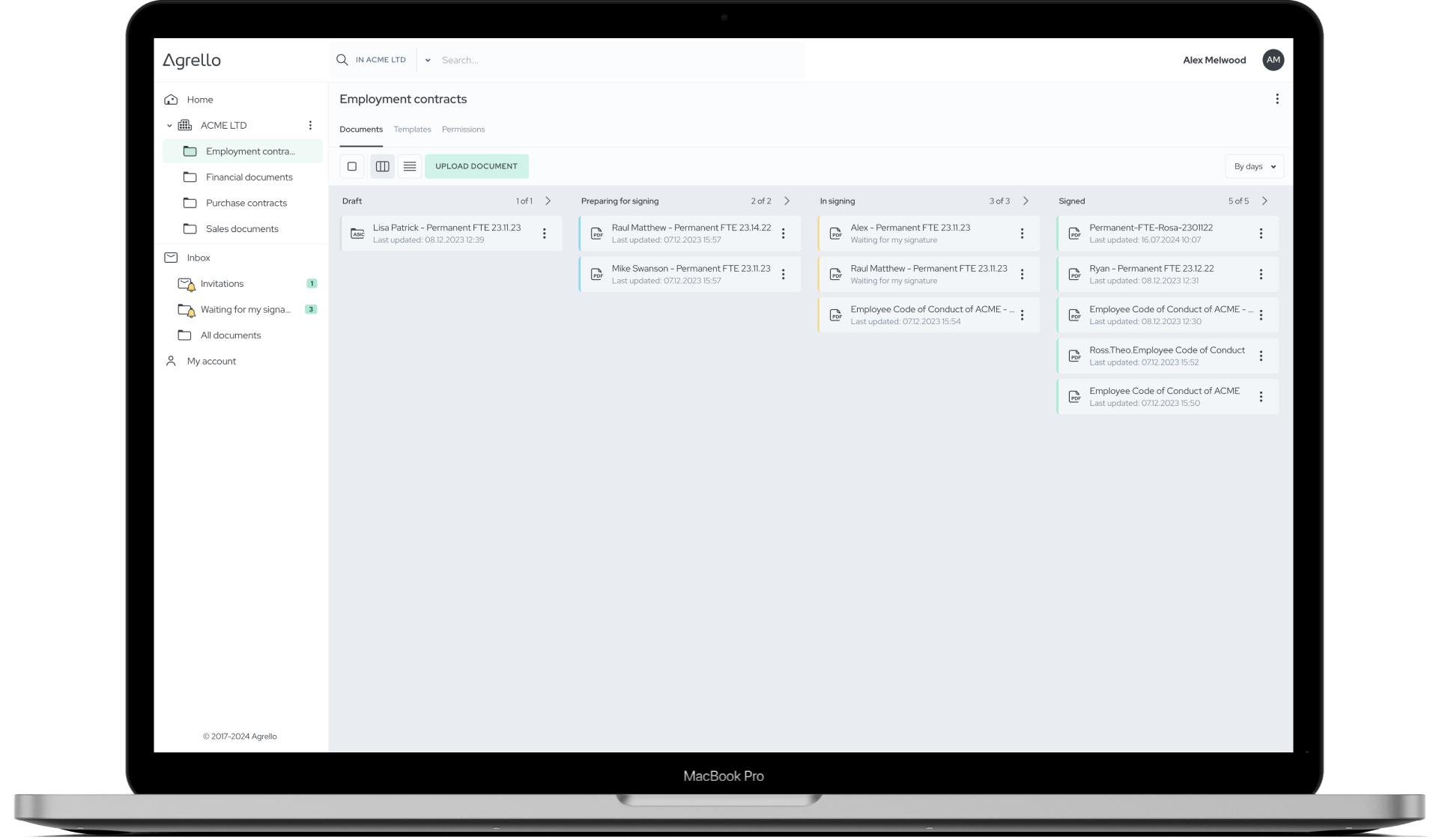 Document Automation Tool Agrello - to speed up your contract processes